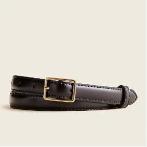 Jcrew Slim belt in Italian leather